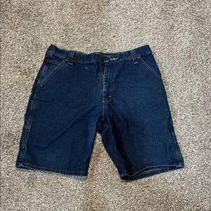 Wrangler Dark Blue Jean Shorts